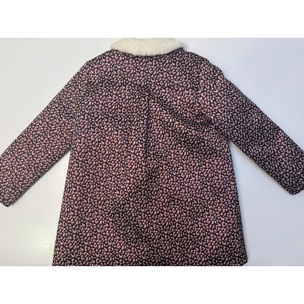Bonton Padded Coat with Faux Fur Collar - Picture 4 of 10